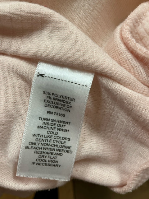 Cupio Pink Solid Pre-Owned Ladies Top - Size Large - Margaret’s Fine Consignment