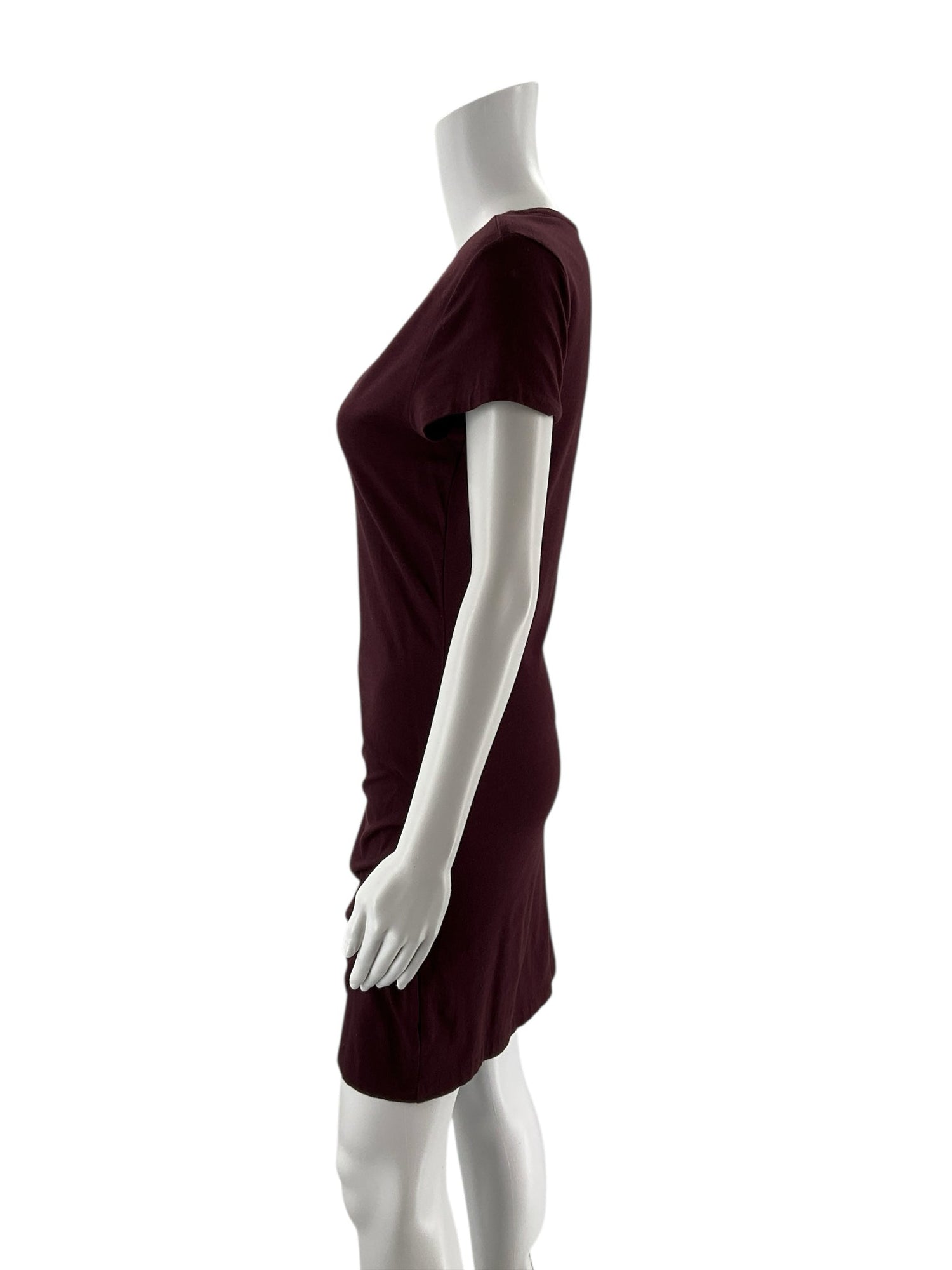 Athleta Burgandy Pre-Owned Ladies Dress - Size Small Petite