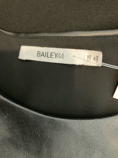 bailey 44 Size XS Black Solid Pre-Owned Ladies Casual Top - Downstairs