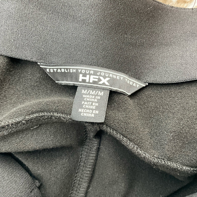 HFX Black Fleece-Lined Winter Tech Pants – Size Medium, Excellent Condition - Margaret’s Fine Consignment