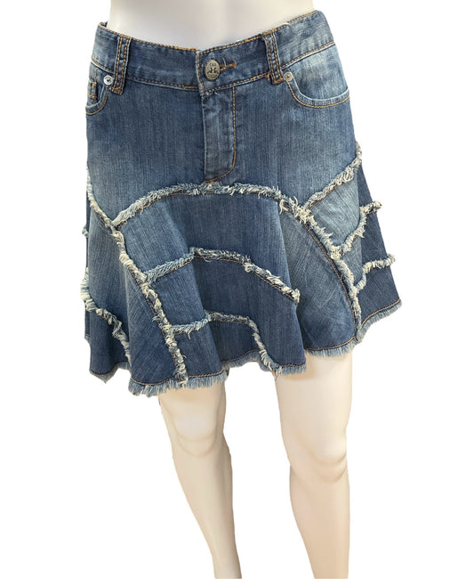 C&V Size S Blue Denim Skirt