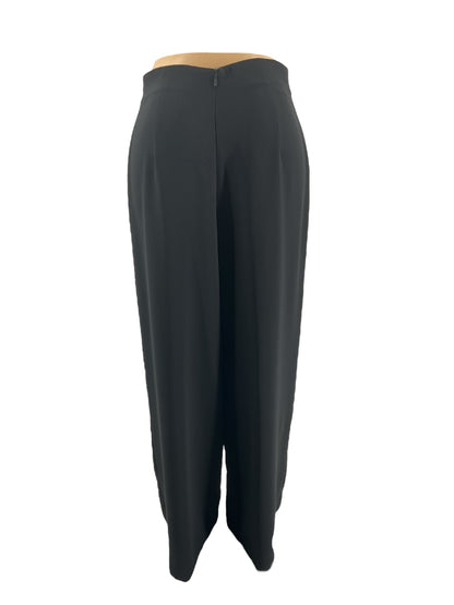 Jones New York Black Wide-Leg Evening Pants – Size 12, Excellent Condition - Margaret’s Fine Consignment