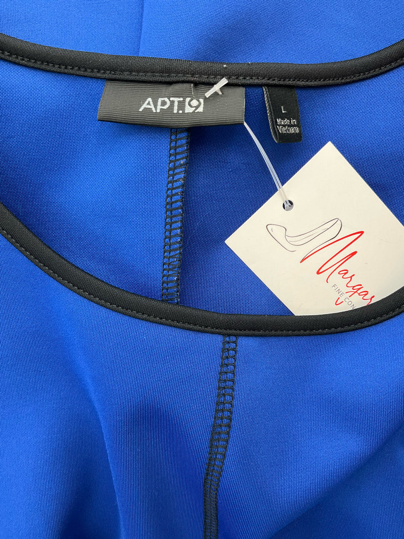Apt.9 Royal Blue Pre-Owned Ladies Dress - Size Large
