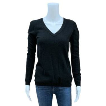 Loft Black Solid Ladies Pre-Owned Top - Size Medium - Margaret’s Fine Consignment