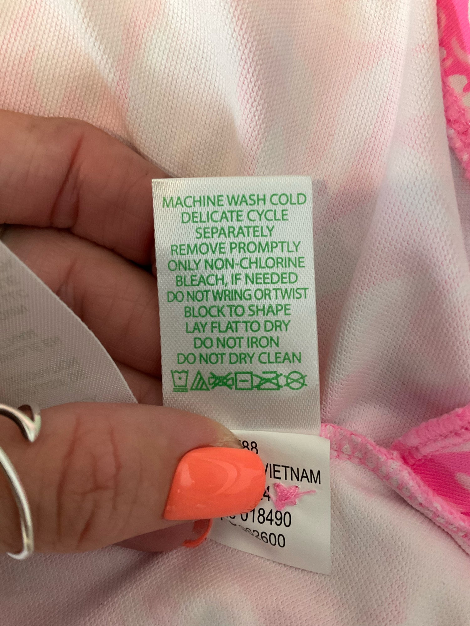 Lilly Pulitzer Chillylilly Marlina Tunic Top Pink White XL
