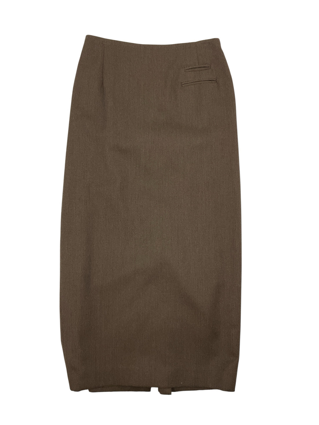 Bowdon Brown Solid Skirt – Women’s Size 8 – ONLINE ONLY