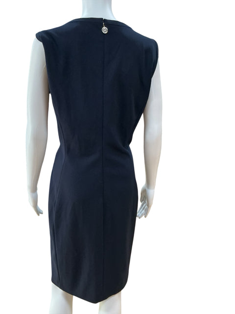 Tommy Hilfiger Size 16 Navy/Green/White Stripe Pre-Owned Ladies Dress   Margaret's Fine Consignment