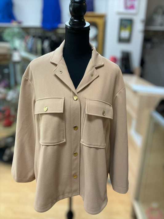 Tuckernuck Size M Camel Solid Jacket