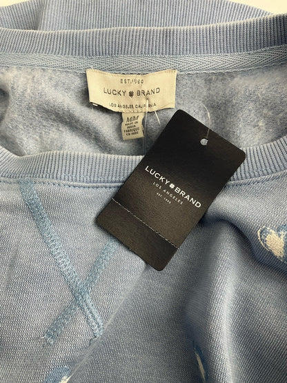 Lucky Brand -  Blue Hearts Pre-Owned Ladies Casual Top - Size M