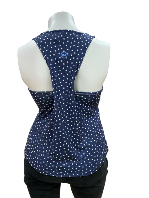 Vineyard Vines Navy/White Stars Pre-Owned Ladies Top - Size XL - Margaret’s Fine Consignment