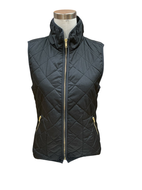 Old Navy Size XS Black Quilted Vest