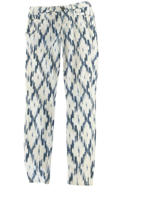 PAIGE Verdugo Ultra Skinny Ankle Jeans Alexandria Ikat Print Size 28 / 6 - ONLINE ONLY