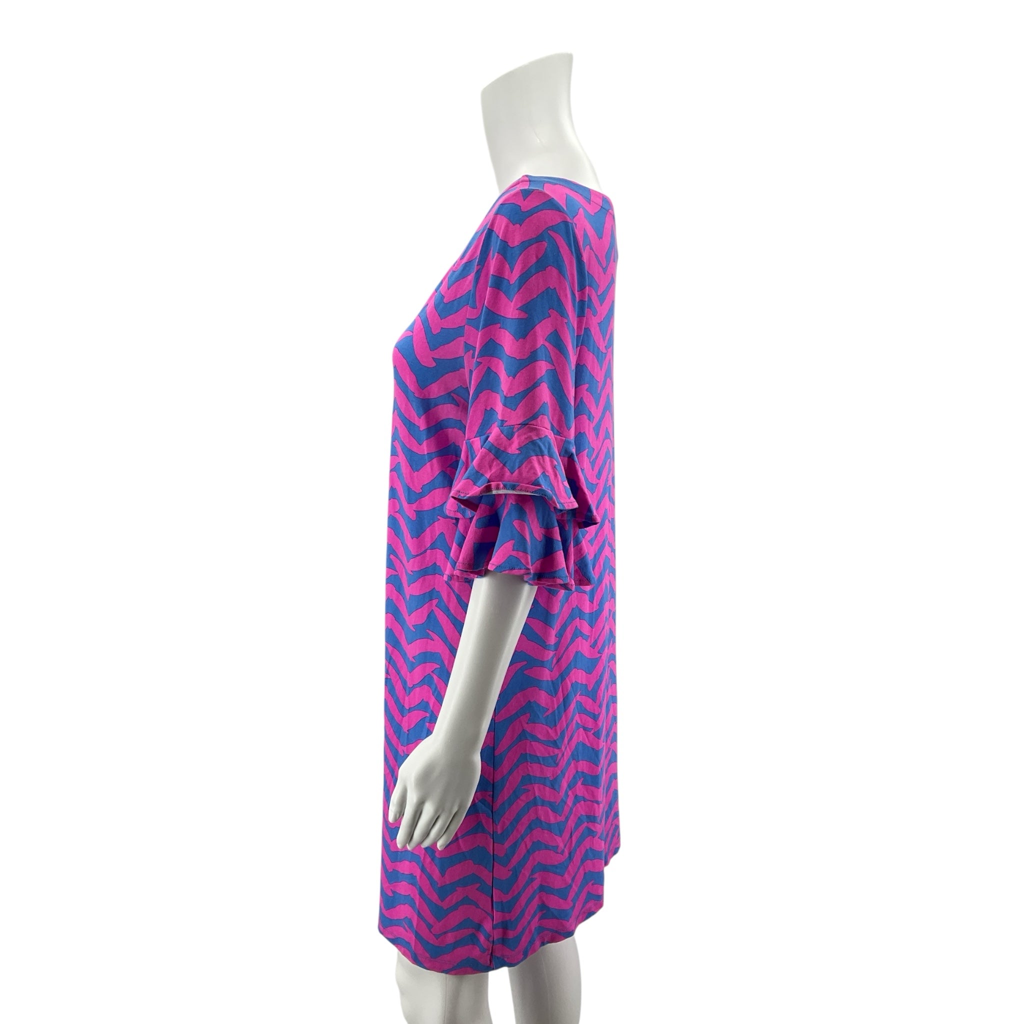Lilly Pulitzer Elsa Tunic Dress Hotty Pink First Impression Size Large
