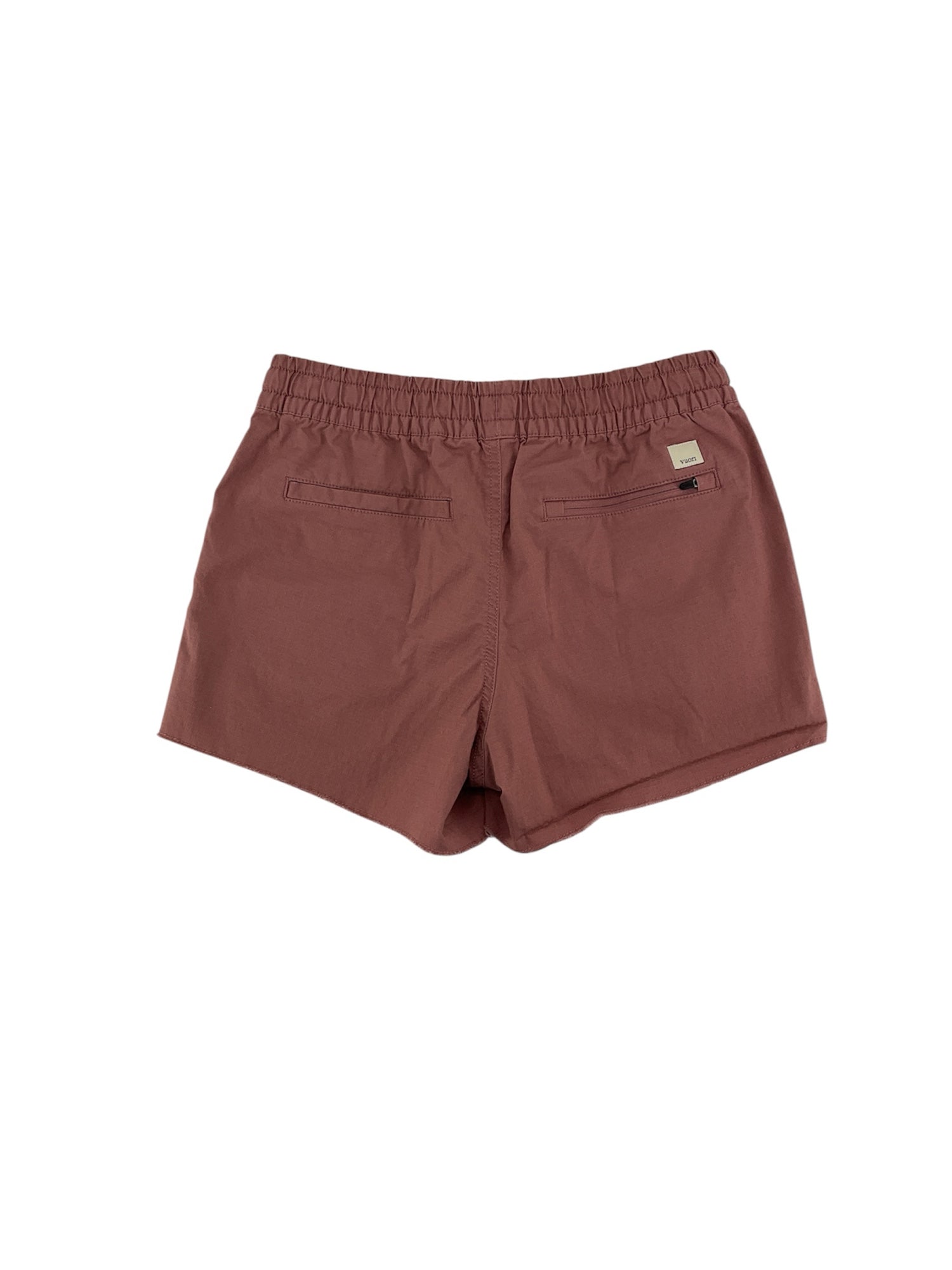 Vuori mauve Shorts Sunnyside Organic Cotton Shorts Mauve Raw Hem Size XS - Size XS