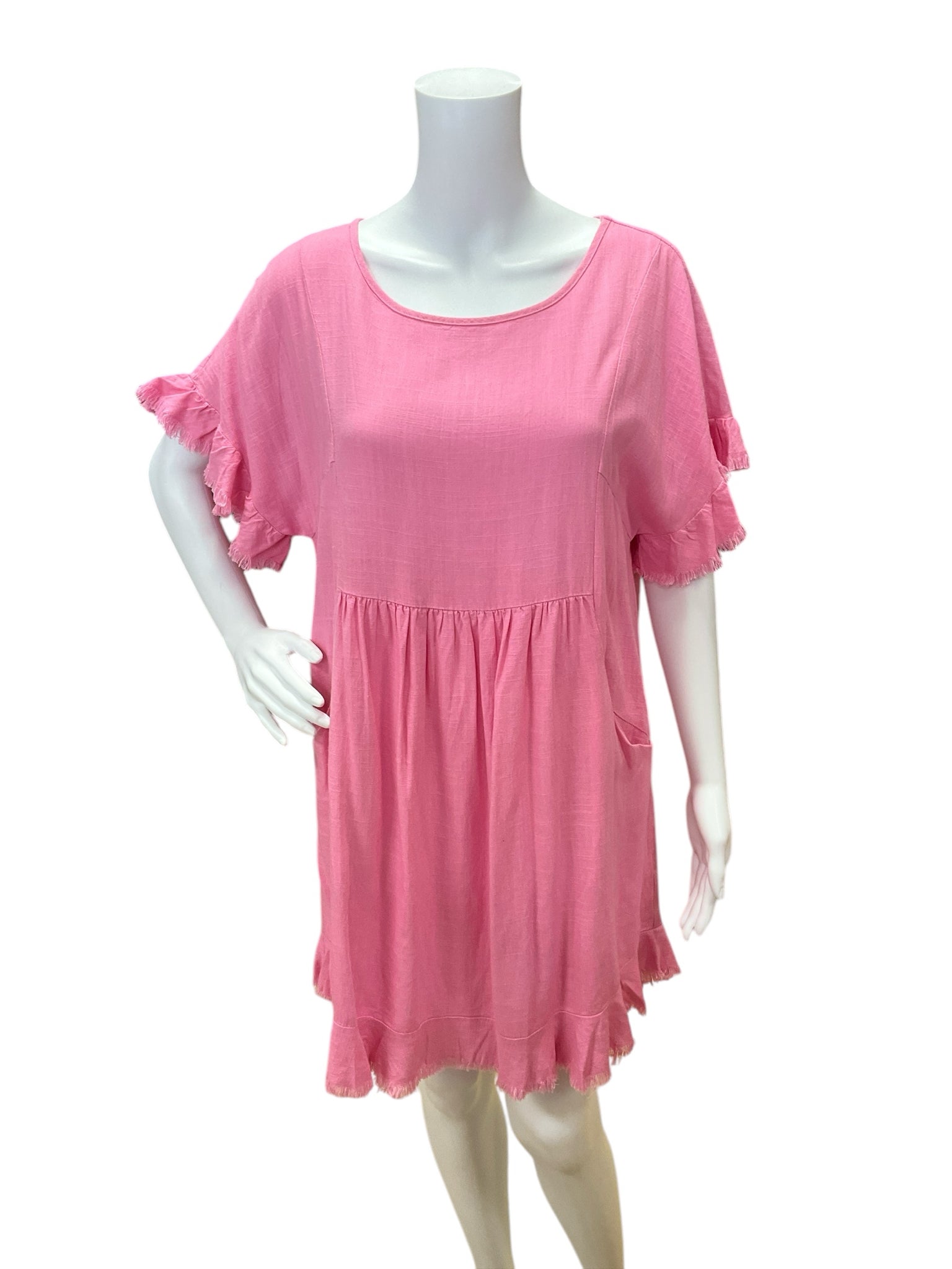 Umgee Pink Dress Size Medium