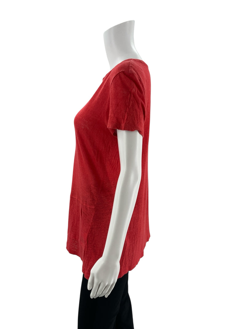 J Jill Orange Solid Pre-Owned Ladies Top - Size Small