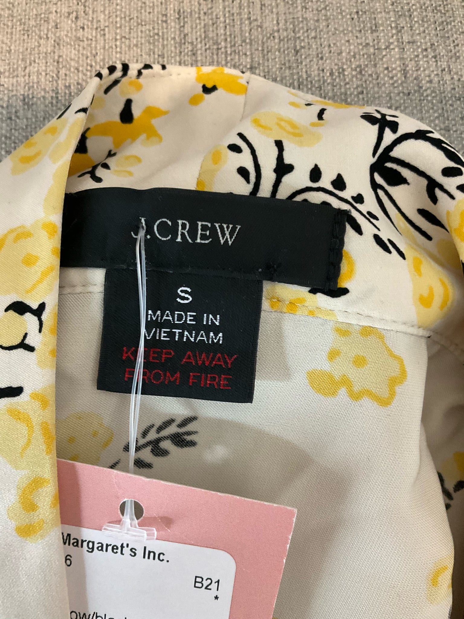 J. Crew Floral Wrap Front Kimono Jumpsuit Size Small