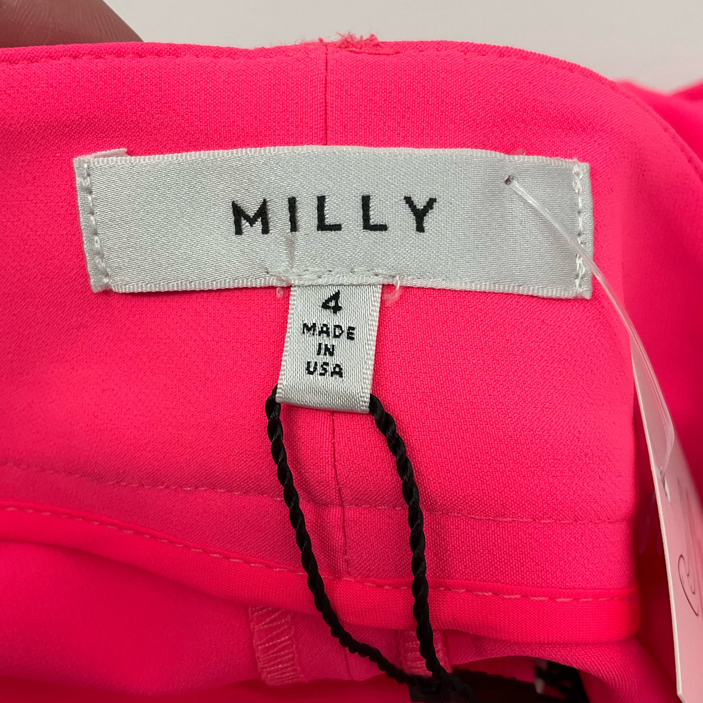 Milly Hot Pink Pants Size 4 - label