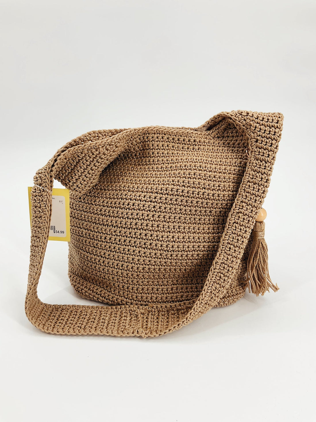 Tommy Bahama Tan Crochet Pre-Owned Ladies Purse - Margaret’s Fine Consignment