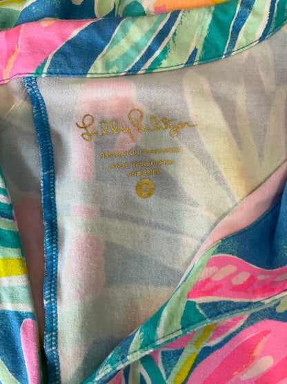 Lilly Pulitzer Marlowe Dress Tons of Fun Flamingo Print Size S - ONLINE ONLY