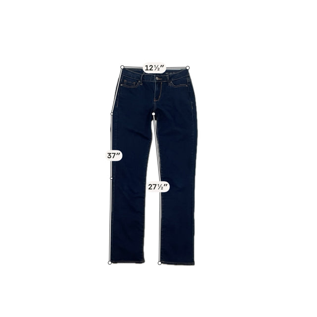 Calvin Klein Jeans Mid-Rise Skinny Dark Wash Denim Size 4 - ONLINE ONLY