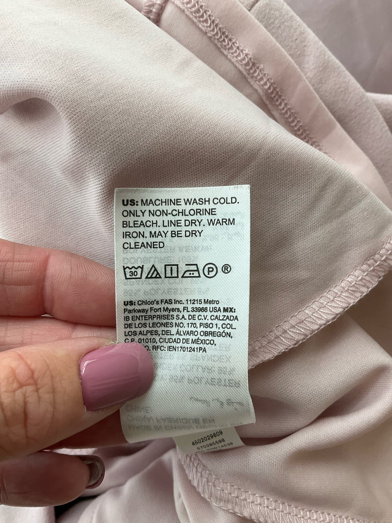 White House Black Market Lavender Solid Pre-Owned Ladies New With Tags Dress - Size 4 Petite