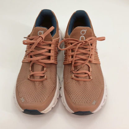 On Cloud Peach/Navy Sneakers Size 6.5