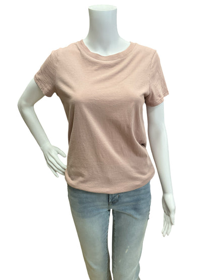 Madewell Size S Blush Solid Casual Top - Upstairs