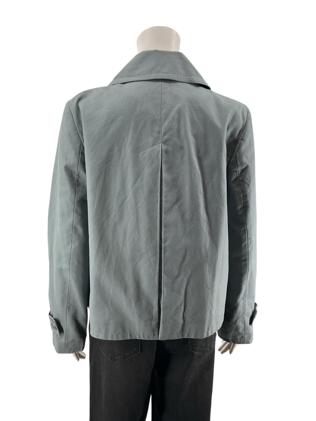 Talbots Blue/Green Solid Pre-Owned Ladies New With Tags Jacket - Size 10 - Margaret’s Fine Consignment