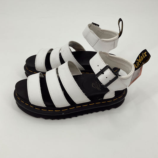 Dr Martens White Sandals Size 5