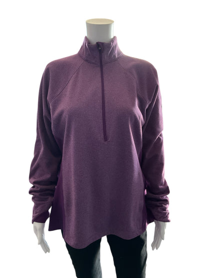 Columbia -  Purple Stripe Pre-Owned Ladies Activewear Size Xl