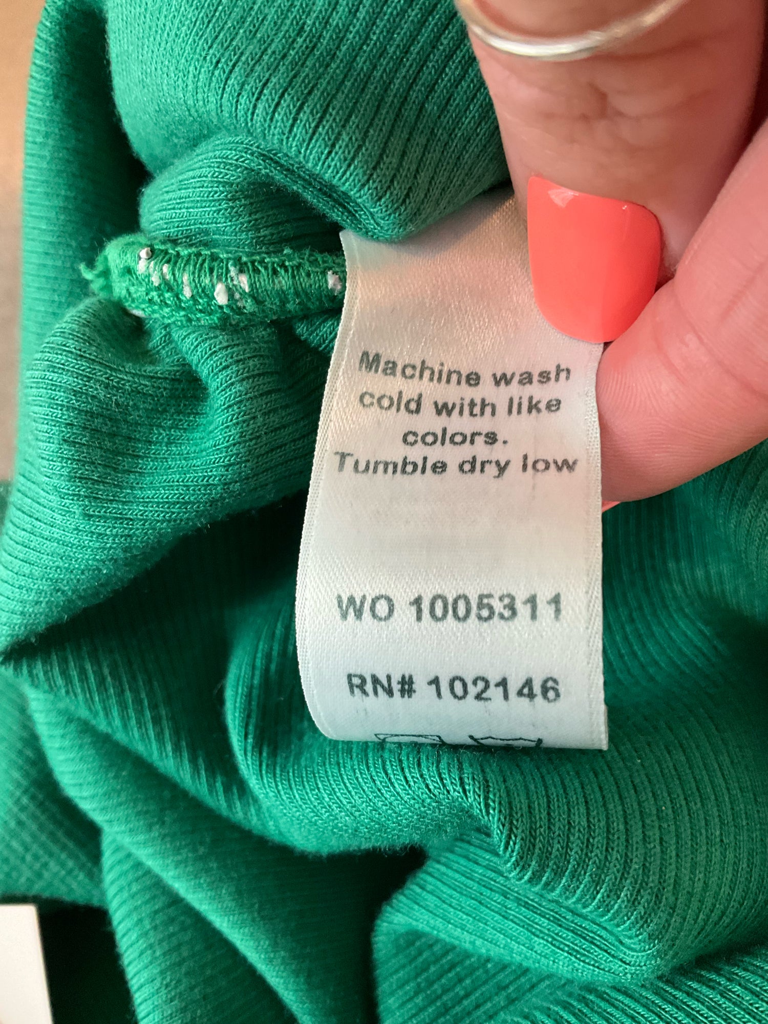 Michael Stars Shiloh Ribbed Sleeveless Maxi Dress Green Size Small