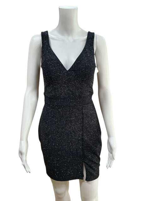 Midnight Doll Navy Sparkle Pre-Owned Ladies Dress - Size 5