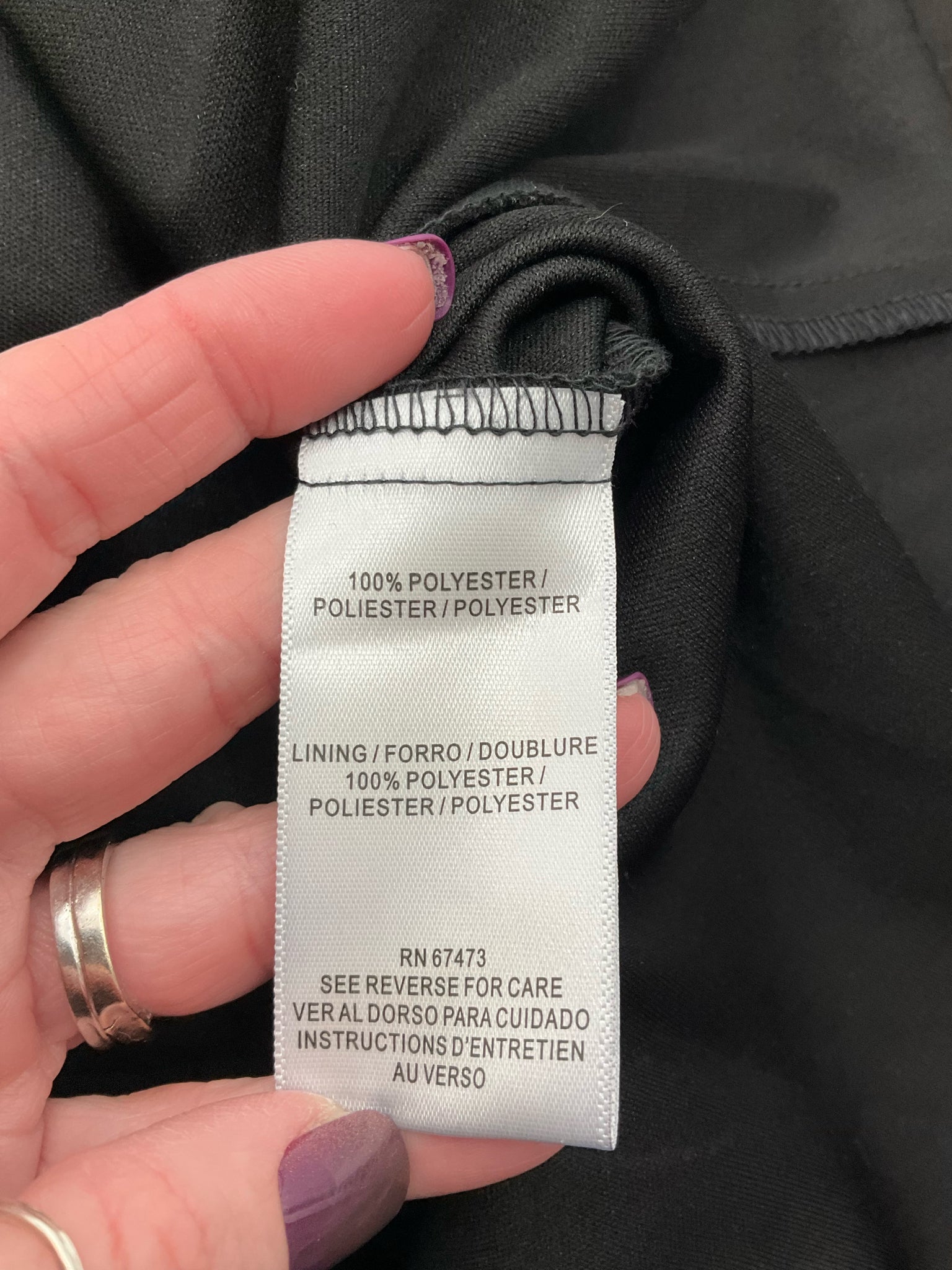 Taylor Black/Maroon Floral Pre-Owned Ladies Dress - Size 10