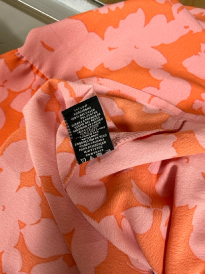 AL STANDARD by Sanctuary Floral Smocked Maxi Sundress Orange Pink Size Large - ONLINE ONLY