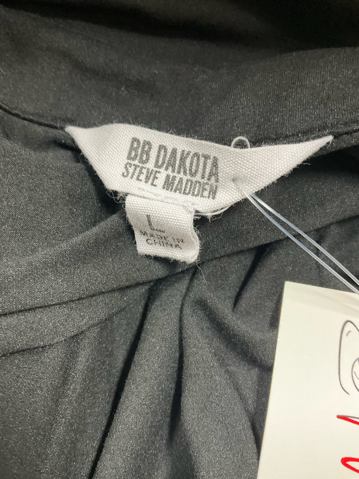 bb dakota Size L Black Solid Pre-Owned Ladies Dress - ONLINE ONLY