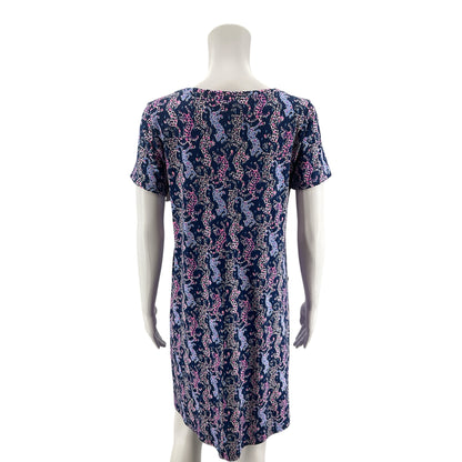 Lilly Pulitzer Kaelan T-Shirt Dress Seeing Spots Print Size Small