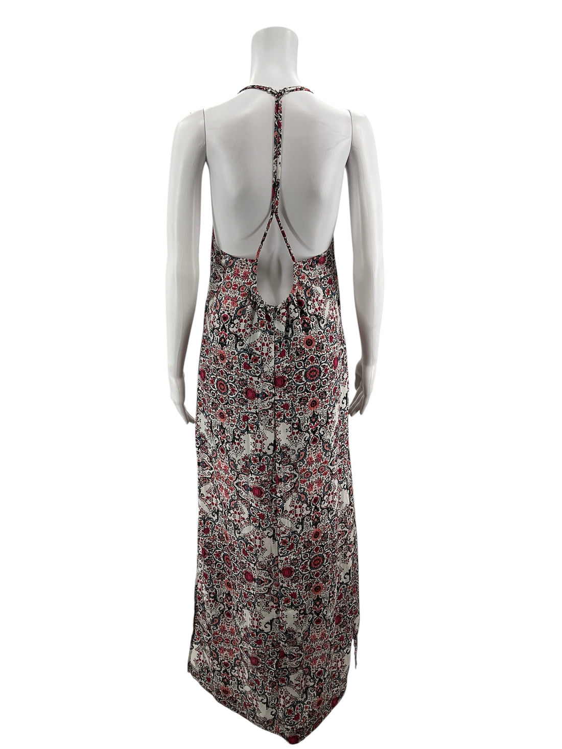 Pearle 88 White/Pink/Blue Floral Pre-Owned Ladies New With Tags Dress - Size Small