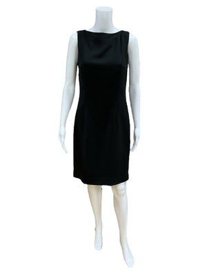 Vansi Fugel Black Solid Dress Size 6