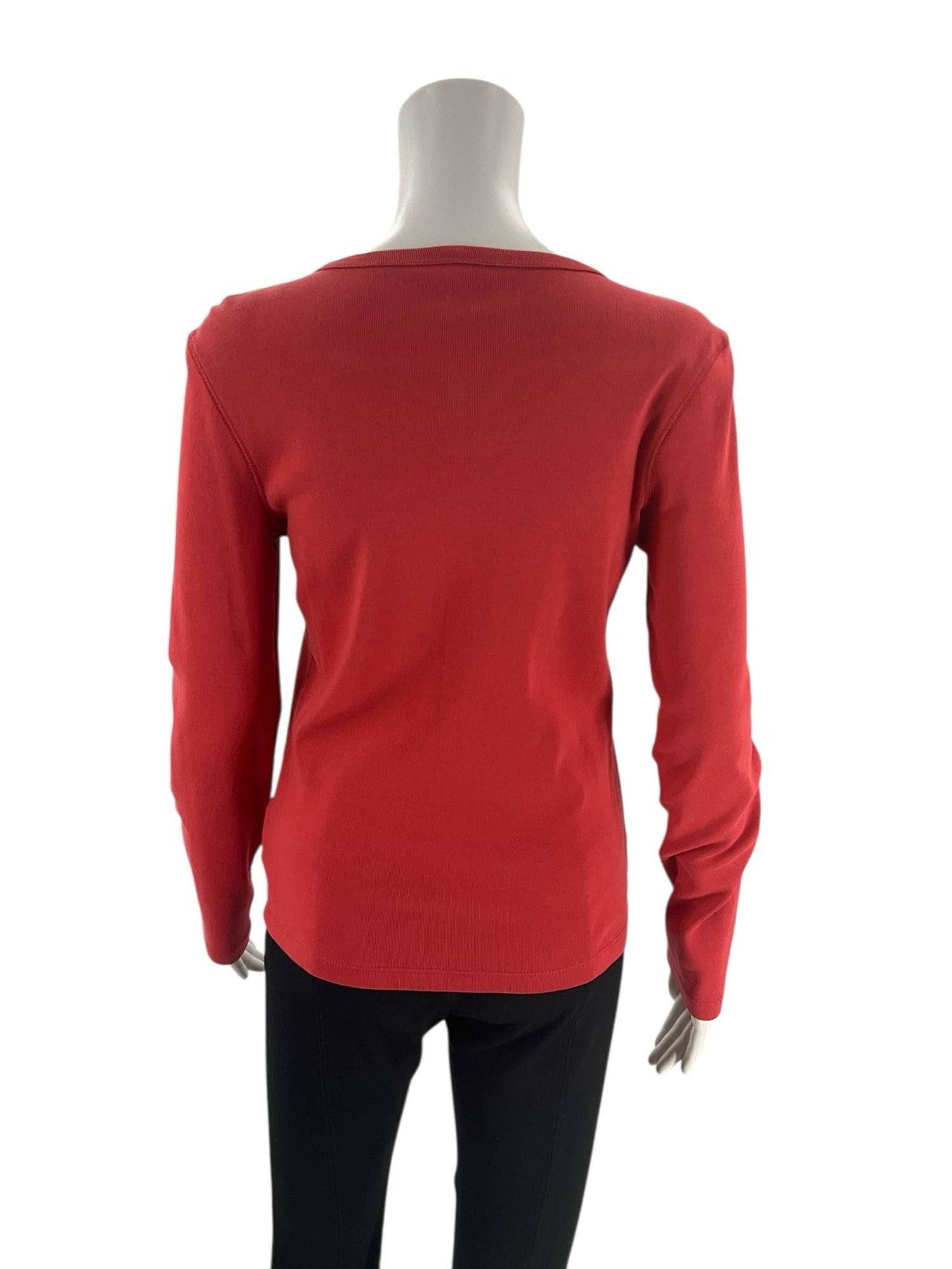 Eddie Bauer Salmon Solid Top - Size Small - Margaret’s Fine Consignment