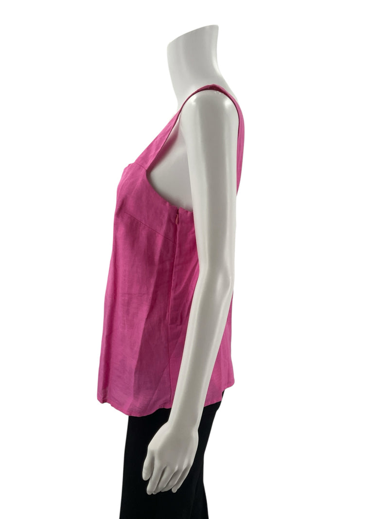 J Crew Pink Solid Pre-Owned Ladies New With Tags Top - Size Small