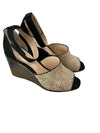 Vince Camuto Tan/Black Animal Wedges Size 10 - side view