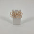 Artisan Earrings Raffia Blossom Hand-Crocheted Statement Earrings