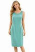 Marie St. Claire Aqua Pre-Owned Ladies Dress - Size 10 - Margaret’s Fine Consignment