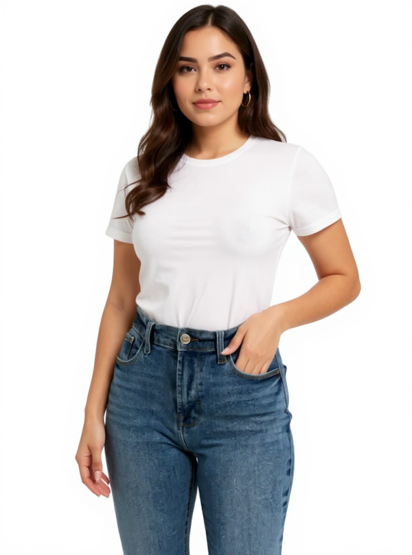Kensie Blue Solid Pre-Owned Ladies Jeans - Size 6