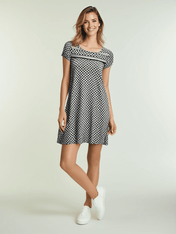 Max Studio Black/White Pre-Owned Ladies Dress - Size XS - Margaret’s Fine Consignment