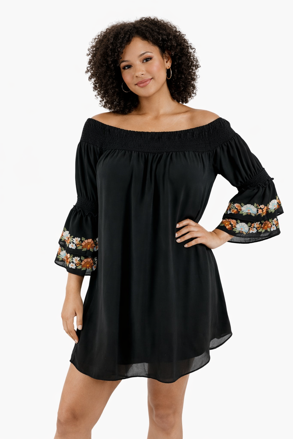 VaVa by Joy Han Black Floral Pre-Owned Ladies Dress - Size XS - Margaret’s Fine Consignment