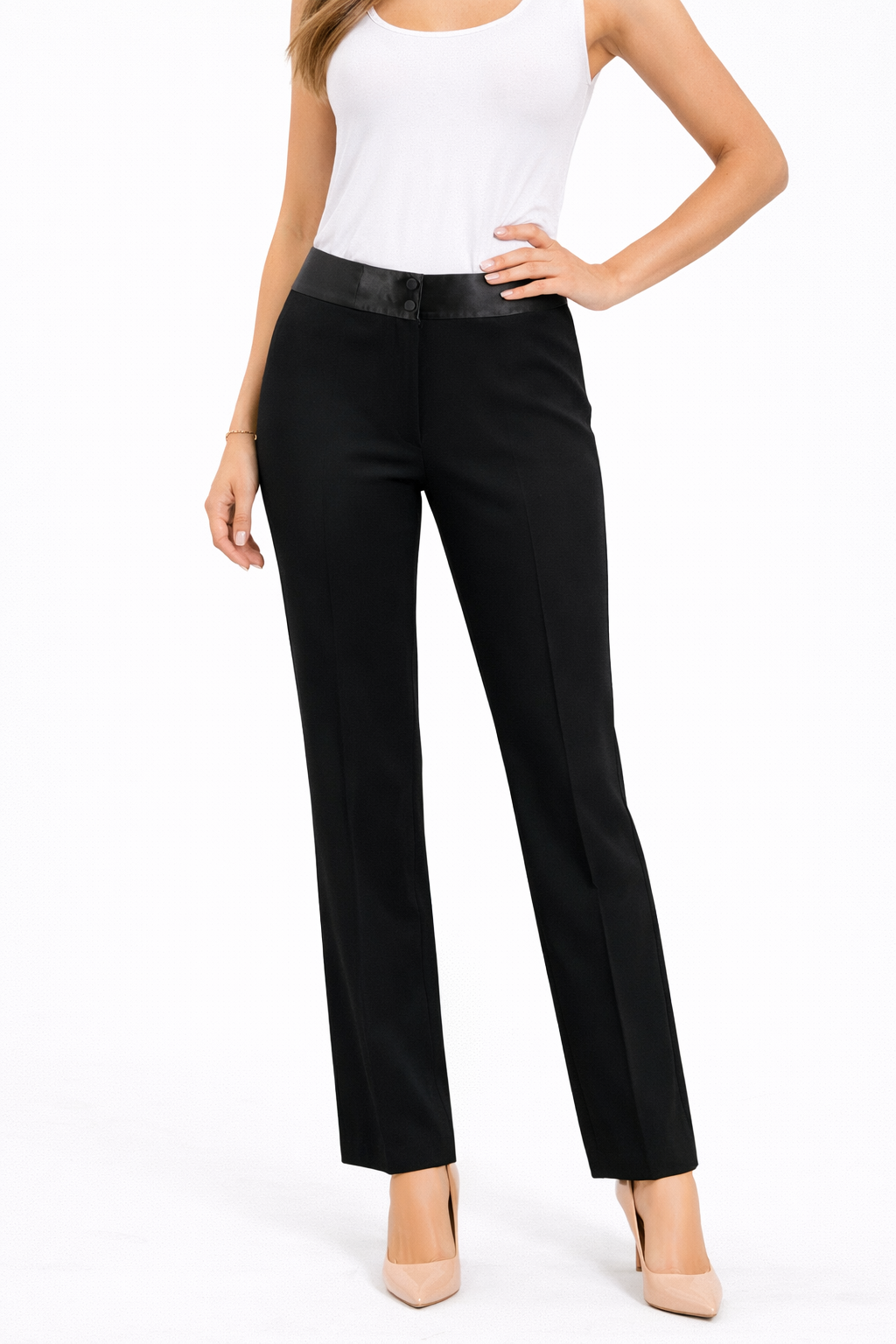 Calvin Klein Black Pre-Owned Ladies Pants – Size 8