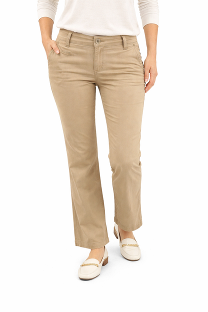 Aeropostale Tan Pre-Owned Ladies Pants – Size 3/4