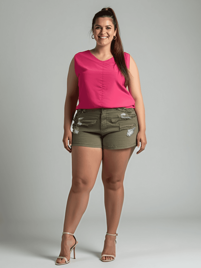 Pure Energy Pink Solid Pre-Owned Ladies Top - Size 2X - Margaret’s Fine Consignment